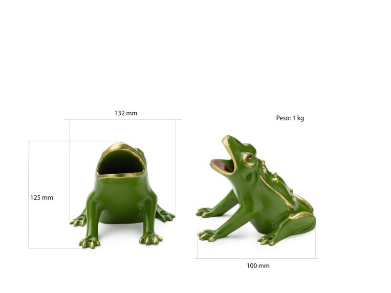 Grenouille en acier inoxydable - Jeu de grenouille