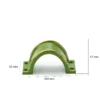 Jeu de grenouille complet en acier inoxydable, 1 grenouille, 2 ponts, 10 jetons, moulin et 2 fixations – Image 5