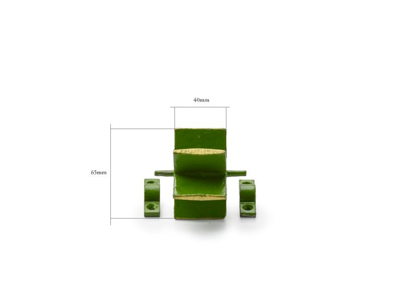 Jeu de grenouille complet en acier inoxydable, 1 grenouille, 2 ponts, 10 jetons, moulin et 2 fixations – Image 4