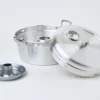 Four Versilia avec Trou de Vision Aluminium Poli y Compris un Diffuseur de Chaleur Moule à Gâteau Four à Gaz Qualité Supérieure – Image 2