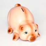 Tirelire Cochon Céramique Qualité Design Soigné Peint à la Main Détail Couleur Deux Tailles