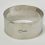 Moule à fromage en acier inoxydable de 18 cm de diamètre