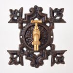 Source frontale pour mur, embouchure d'eau en aluminium modèle Mosaïque