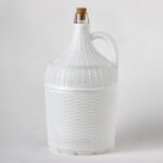Bouteille Bonbonne Dame-Jeanne Bidon Carafe en Verre Avec Revêtement en Plastique Dur 5 Litres