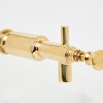 Robinet poussoir en laiton pour fontaines