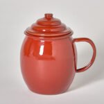 Cafetière traditionnelle en porcelaine émaillée, 0,5 litres, tous les types de cuisines