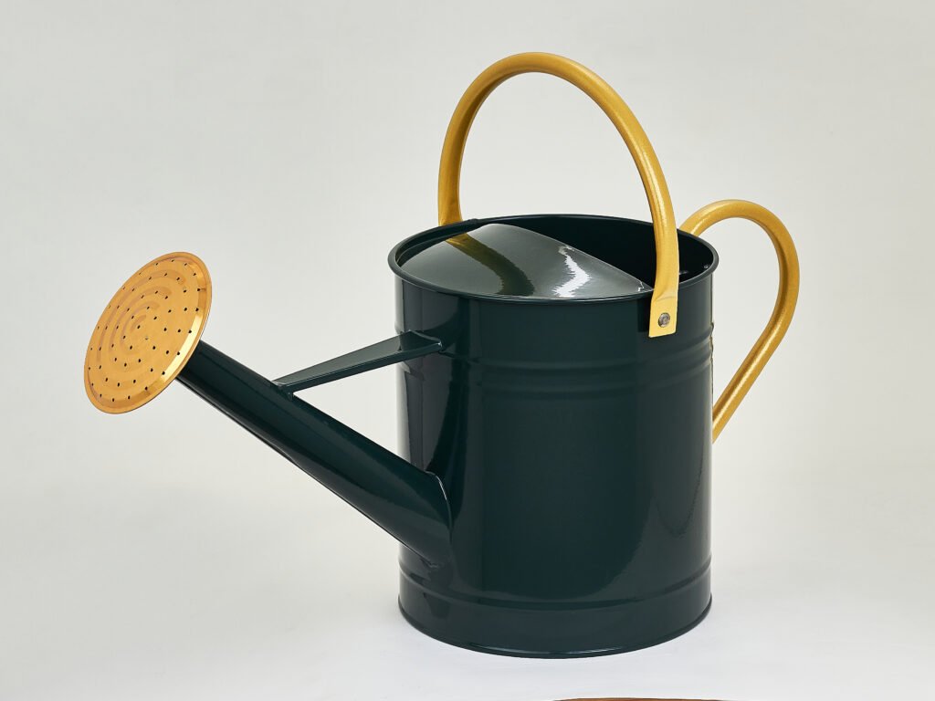 Arrosoir vert mat 5 litres – Élégance compacte pour amoureux des plantes